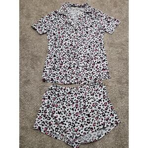 Catherine Malandrino 2 Piece Pajama Set Woman's Size Small